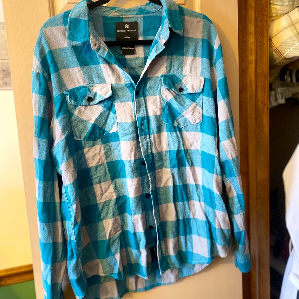 SHOUTHOUSE flannel shirt